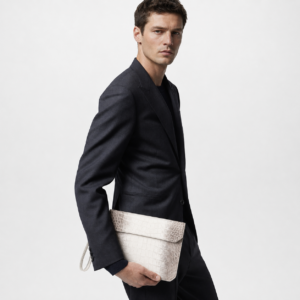Himalaya Crocodile Leather Clutch